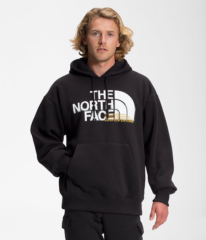 Sudadera Con Capucha The North Face Hombre Coordinates Pullover Negras - Peru 74905MKGT